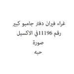 غراء فيران دفتر جامبو كبير