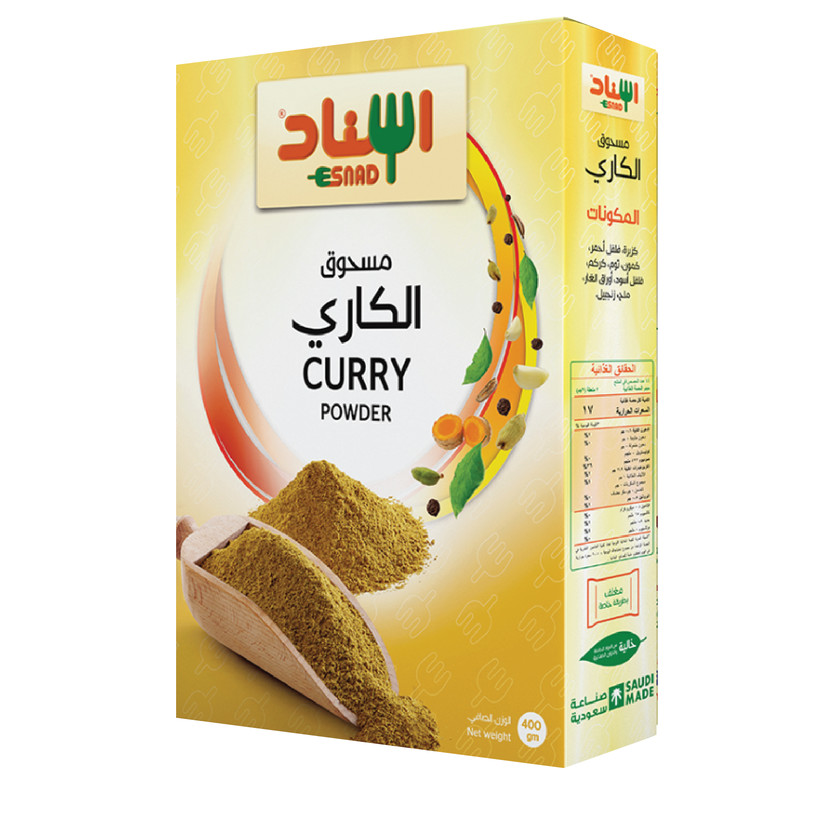 30076-حبة ESNAD CURRY POWDER 400 G - Image 1