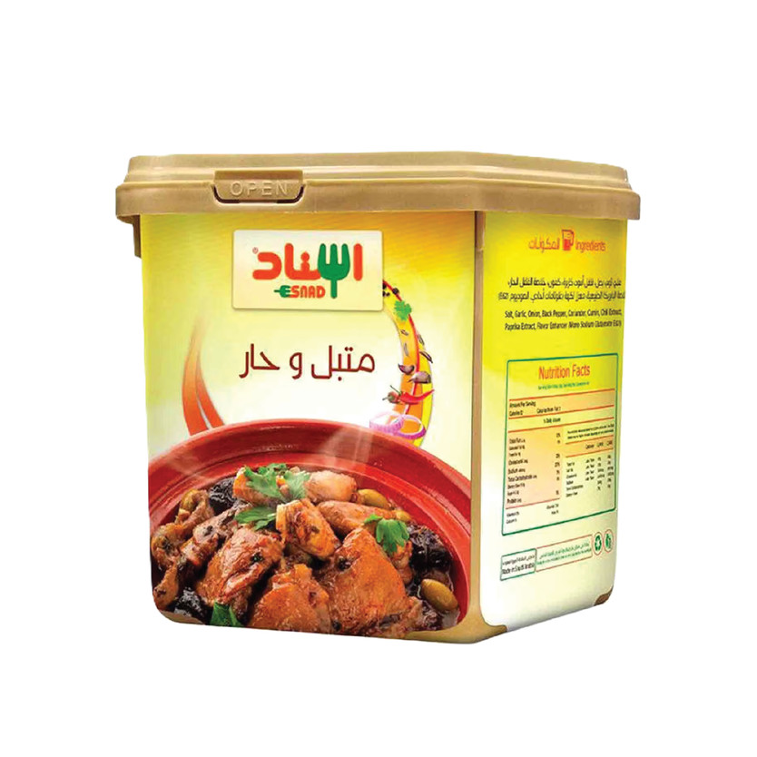 30121-حبة ESNAD HOT & SPICY 200 G - Image 1