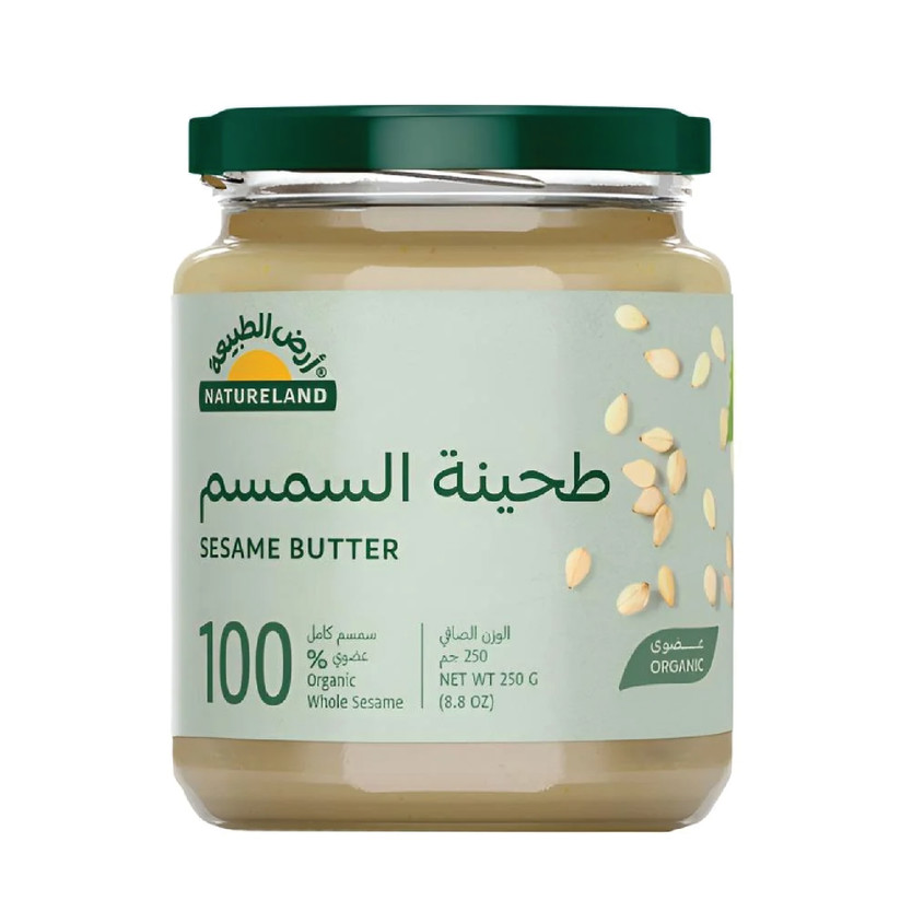 309106-حبة طحينة السمسم عضوي ارض الطبيعة 250جرام - الصورة 1