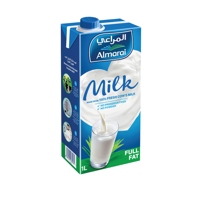 31050-حبة LONG LIFE MILK ALMARAI F F 12*1 LTR - Image 1