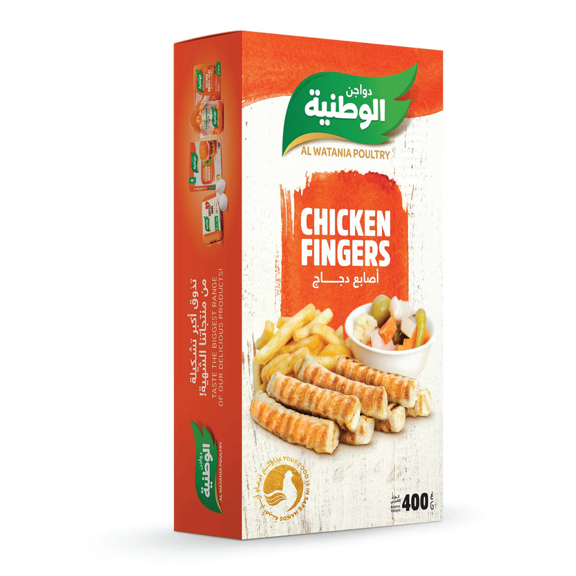 31127-حبة اصابع الدجاج الوطنية 400 جرام - الصورة 1