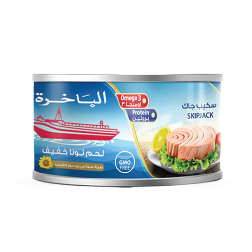 31561-حبة لحم تونا خفيفه الباخره 185 جم - الصورة 1