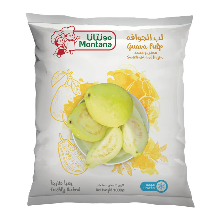 31705-حبة لب جوافة مجمد مونتانا 1 ك - Image 1