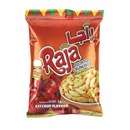 بطاطس راجا بالكاتشب عائلي 140 جم