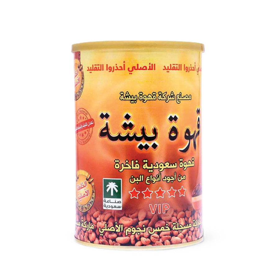 3200331-حبة قهوه بيشه الاصلي الصفيح 500 جم - الصورة 1