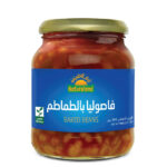 فاصولياء بالطماطم ارض الطبيعة 360جم عضوي