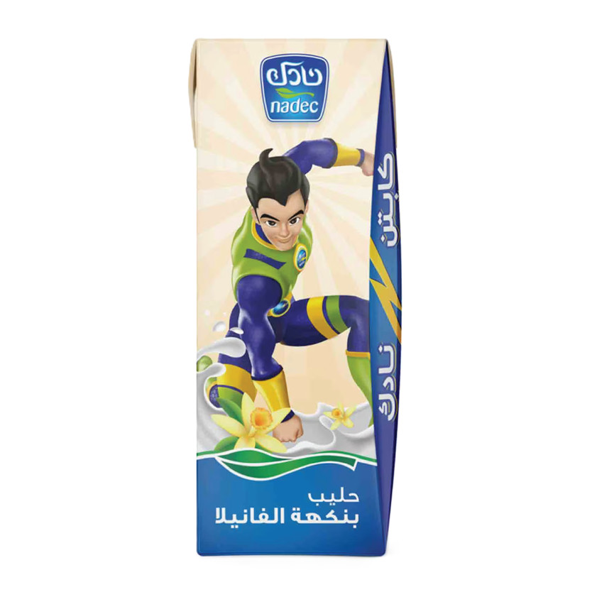 32369-حبة حليب نادك فانيلا طويل الاجل 18*185 مل - الصورة 1