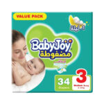 BABY JOY  NO.3   34 DIAPERS