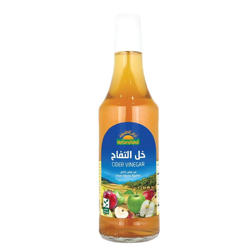 3311002-حبة خل التفاح أرض الطبيعة 500 جرام - الصورة 1