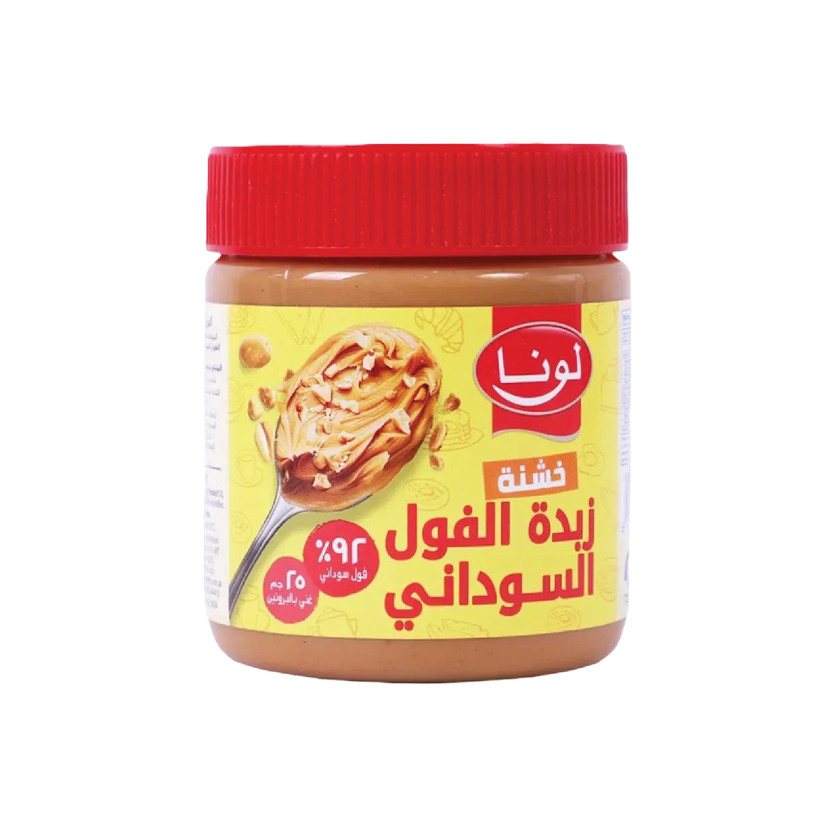 338937-حبة زبده الفول السوداني خشنه لونا 340 جم - Image 1