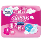 ALWAYS COTTON SOFT BIG 10 PAD