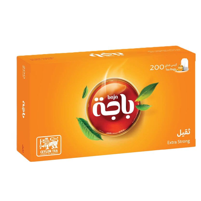 34265-حبة شاي احمر ثقيل فتلة باجة 200 كيس - الصورة 1