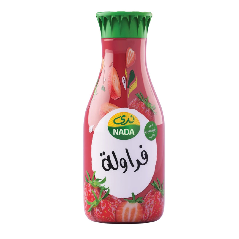 35282-حبة عصير طازج ندى فراولة 1.34 لتر - الصورة 1