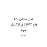 قفاز حساس L/9