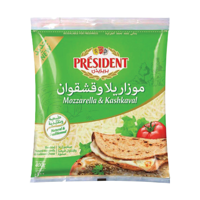 35969-حبة جبنه موزريلا وقشقوان بريزيدند 400 جرام - Image 1