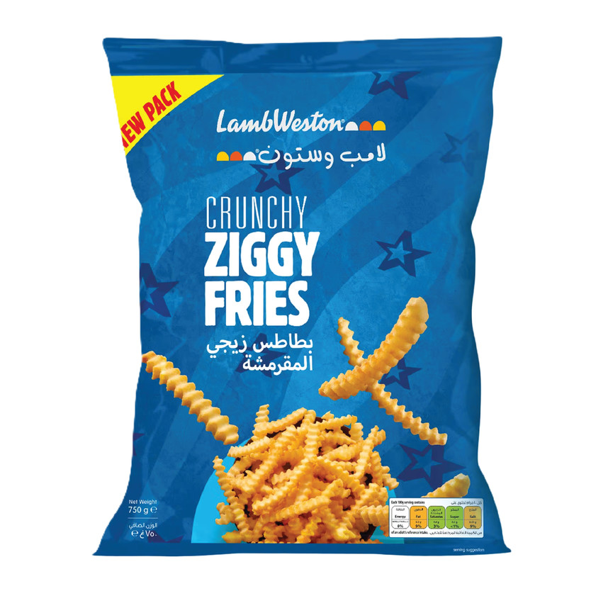 35972-حبة بطاطس مجمد زيجي لامب وسترن 750 جم - Image 1