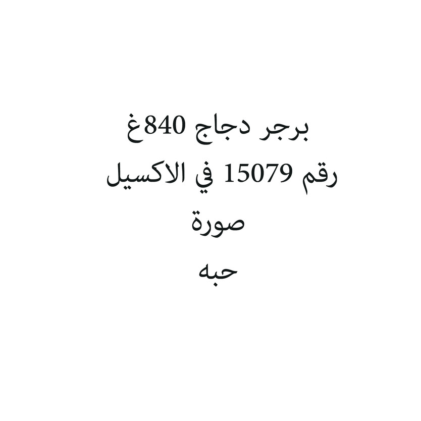 36395-حبة برجر دجاج 840غ - الصورة 1