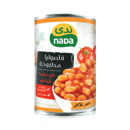 فاصوليا مطبوخة بصلصة الطماطم ندى 400 جم
