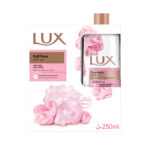 سائل استحمام لوكس الورد الناعم 250 مل+ ليفة