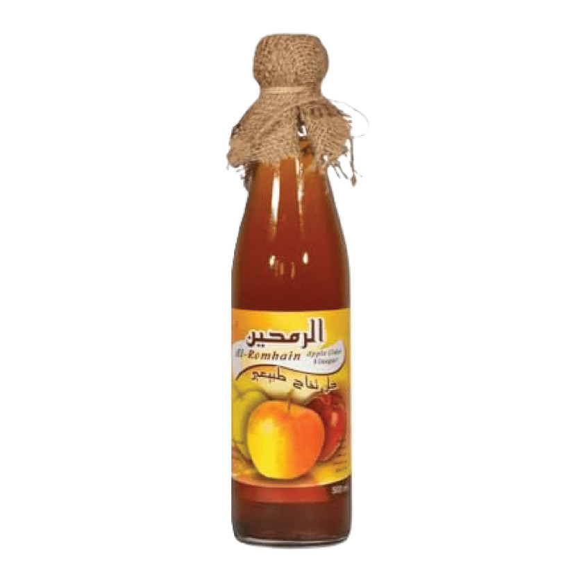 37747-حبة خل التفاح الرمحين 500 مل - الصورة 1