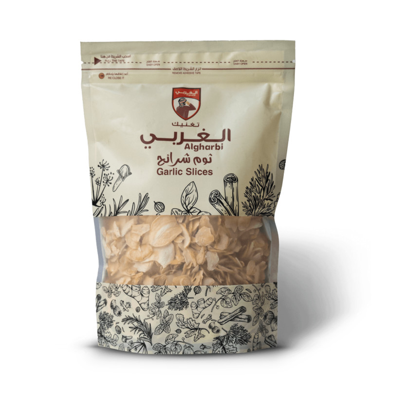 422646-حبة ثوم شرائح خلطة الغربي 120جم - الصورة 1