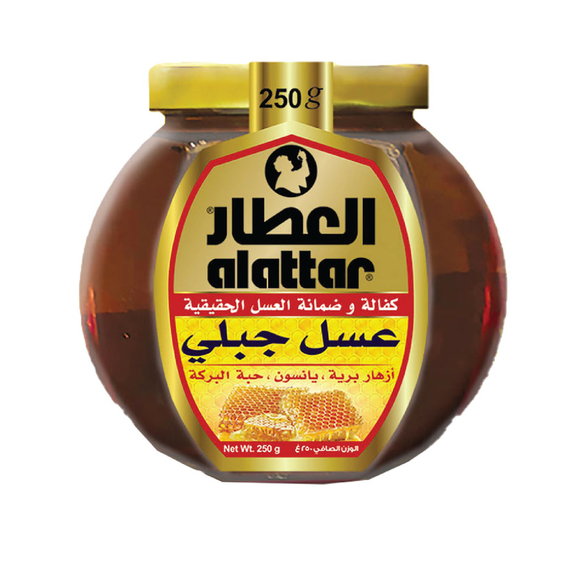42639-حبة عسل جبلي الماني العطار 250 جم - الصورة 1