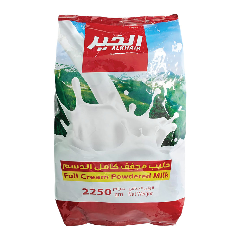 42723-حبة حليب بودره الخير كيس 2250 جرام - الصورة 1