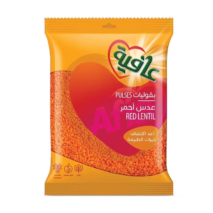 4598-حبة عافيه عدس أحمر 800 ج - الصورة 1