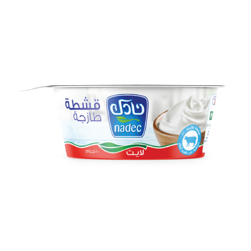 46312-حبة قشطه طازجه نادك قليلة الدسم 100 جم - الصورة 1