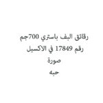 رقائق البف باستري 700جم