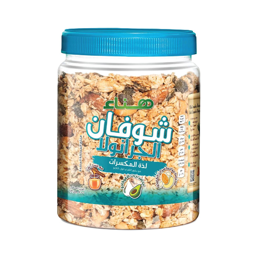 47101-حبة شوفان هنا جرانولا لذة المكسرات 400 جم - Image 1