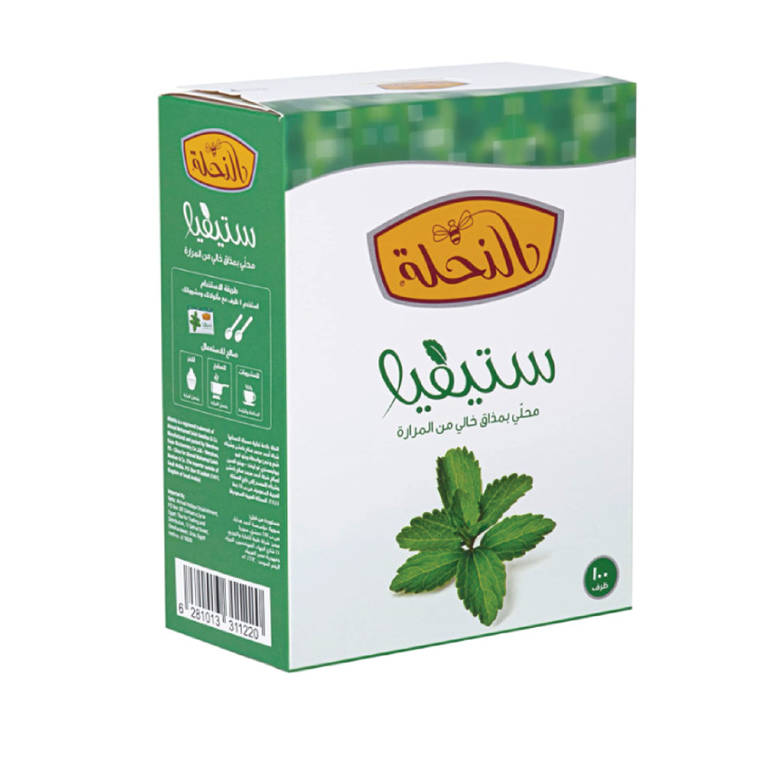 47221-حبة سكر محلى ستيفيا النخلة 100*2.5جم - Image 1