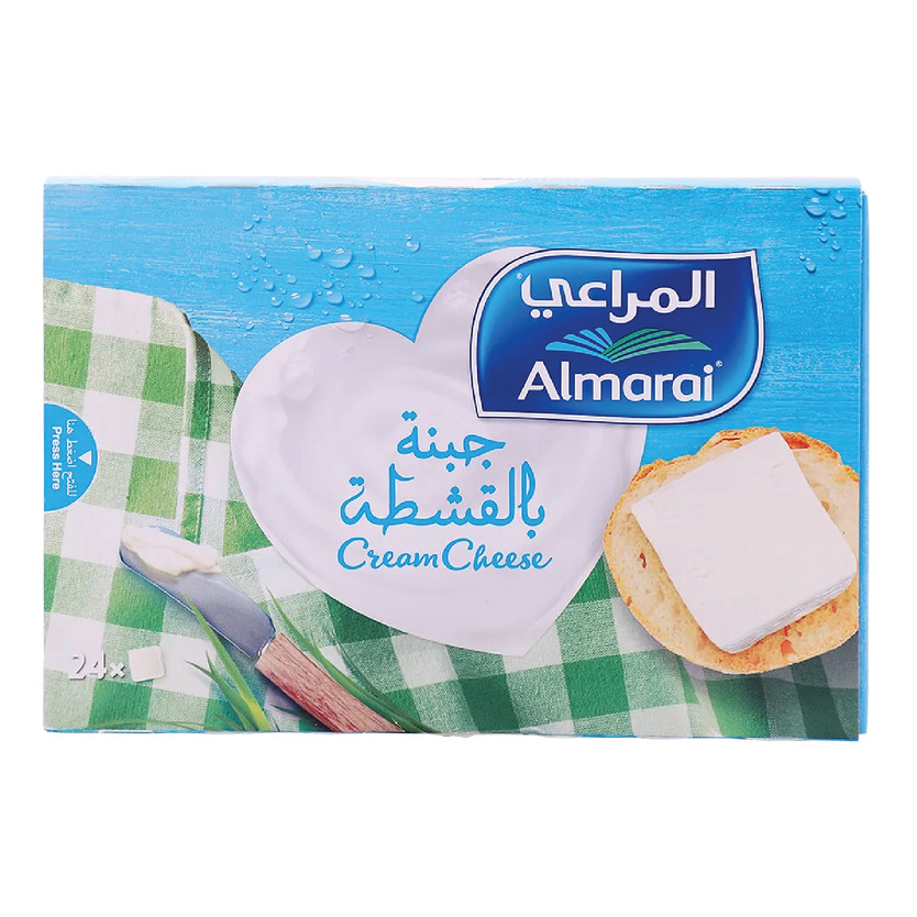49657-حبة ALMARAI PROCESSED CREAM CHEESE 500 G L F - Image 1