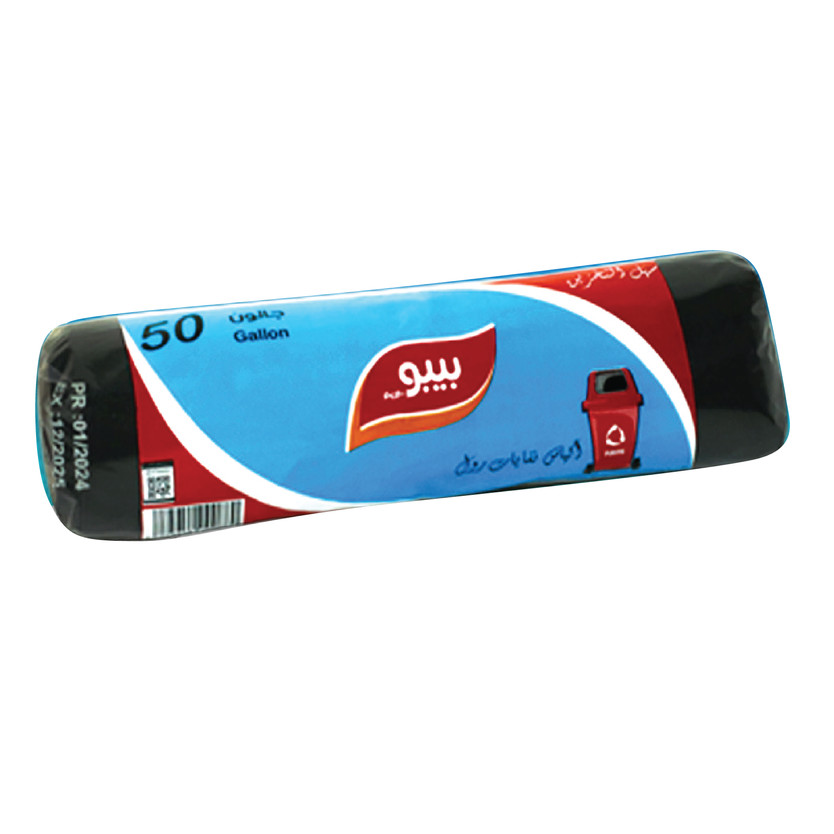 49880-حبة اكياس نفايه 50 جالون رول الكنانة - Image 1