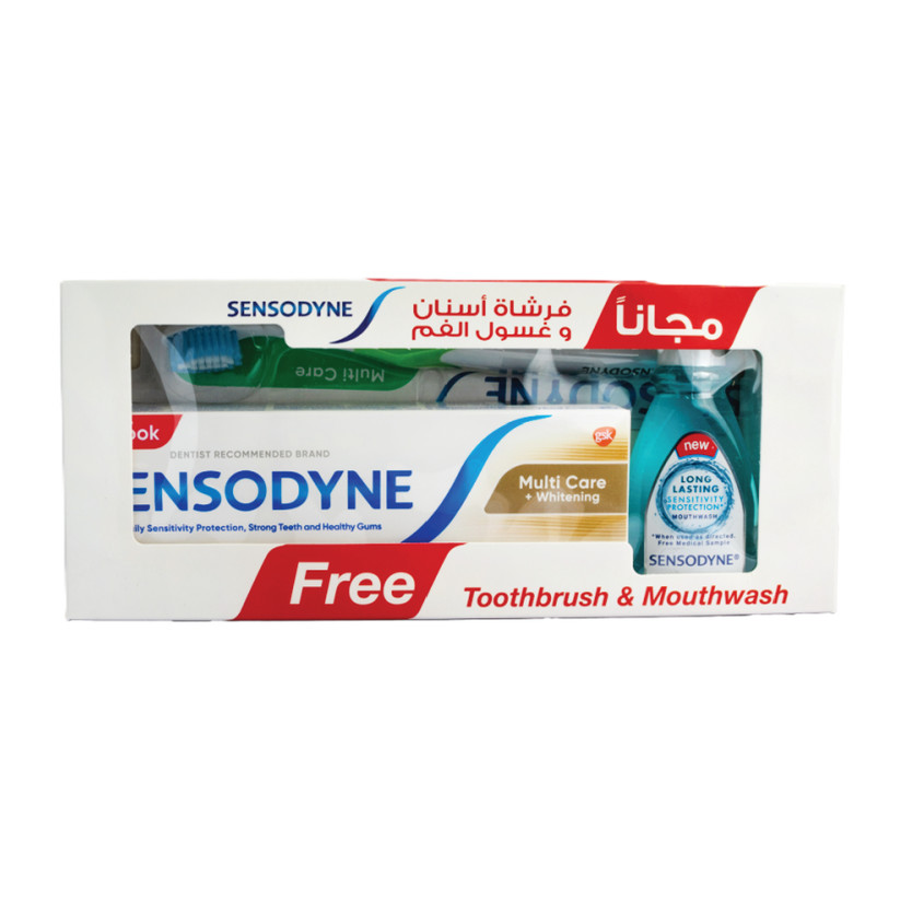 5156166-حبة معجون و فرشة اسنان سنسودين 150جم - الصورة 1
