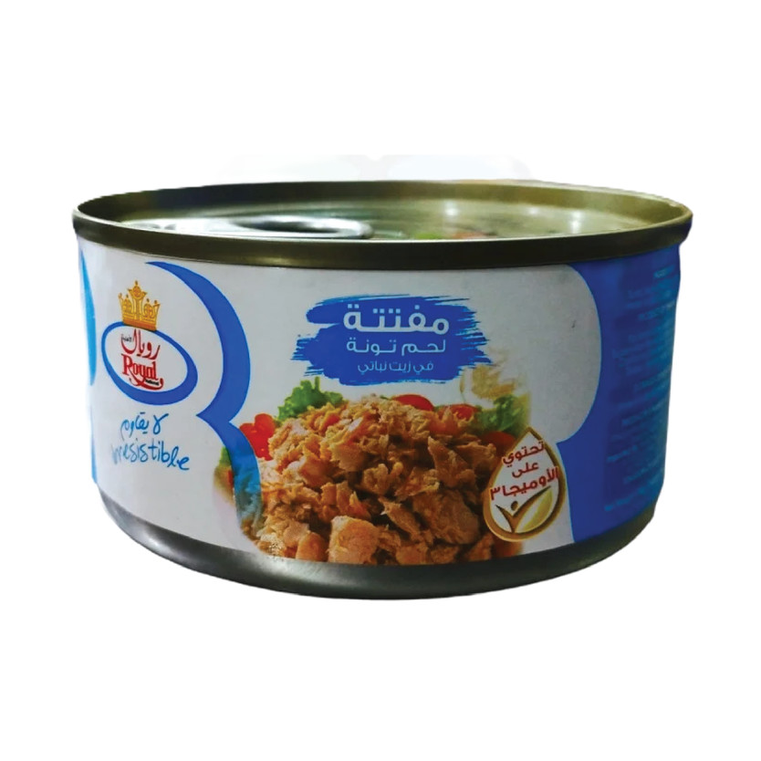 53476857456467-حبة لحم تونه مفتته في زيت نباتي رويال - Image 1