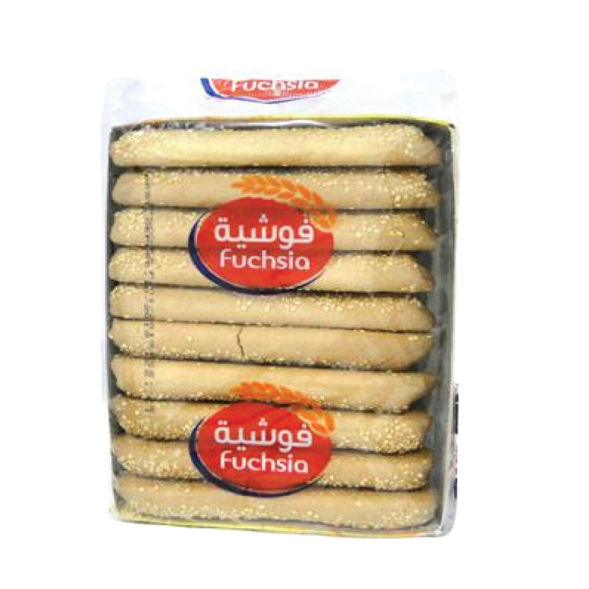 5467654565-حبة شابوره بالسمسم فوشيه - الصورة 1