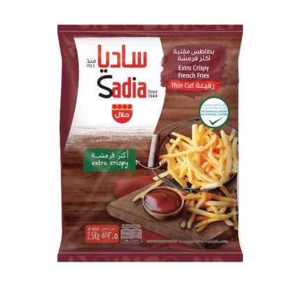 ساديا بطاطس مقلية اكثر قرمشة رفيعة 6*6 2.5 ك
