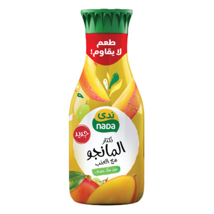 عصير ندى نكتار المانجو مع العنب بدون سكر 1.3 لتر