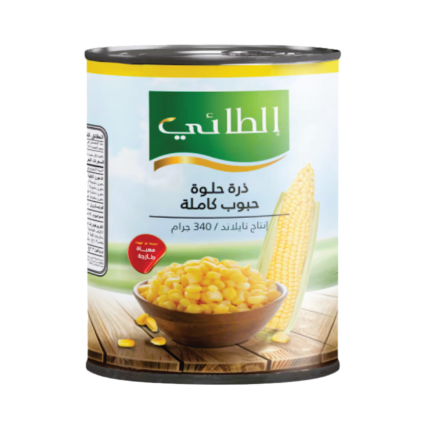 608000-حبة ذرة حلوة كاملة الطائي 340جم - Image 1