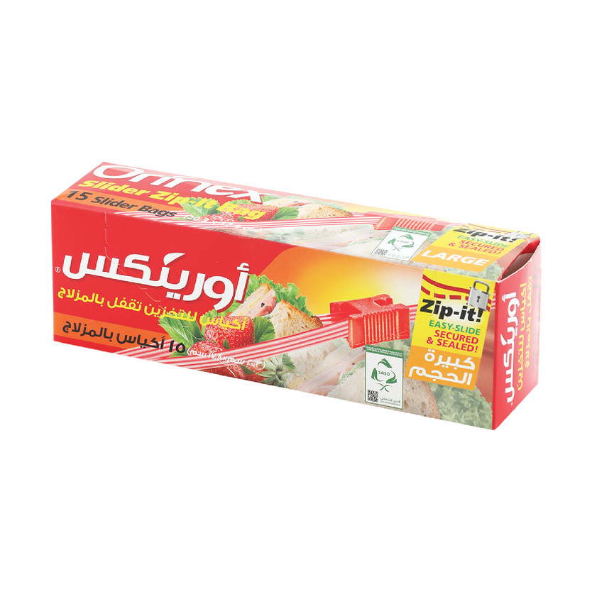 6281063141914-حبة اكياس تقفل بالمزلاج اورنكس 15/12 1907 - الصورة 1