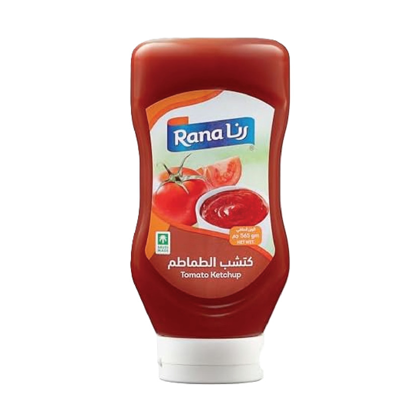 6281100037088-حبة كاتشب رنا بارد 318جم *12 ضغاط مقلوب - الصورة 1