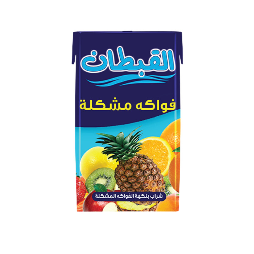 654974984765465-حبة عصير القبطان بالفواكه المشكله 250مل - الصورة 1