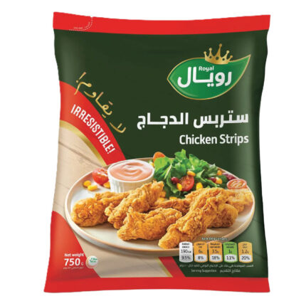 ستربس دجاج عادي رويال 750 جم