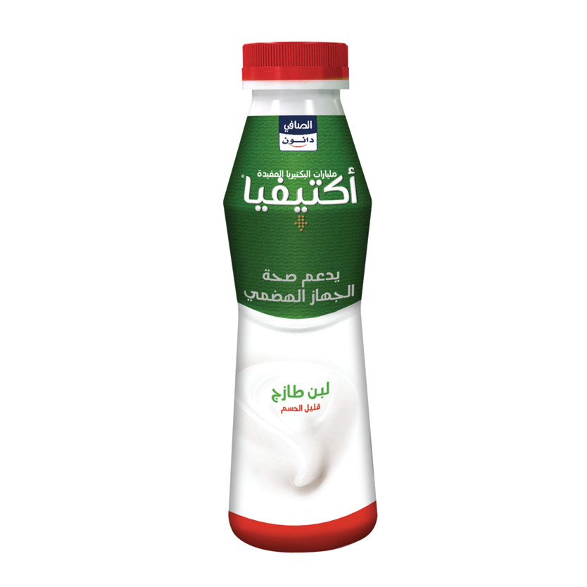 70140-حبة لبن اكتيفيا قليل الدسم طازج 375 مل - الصورة 1