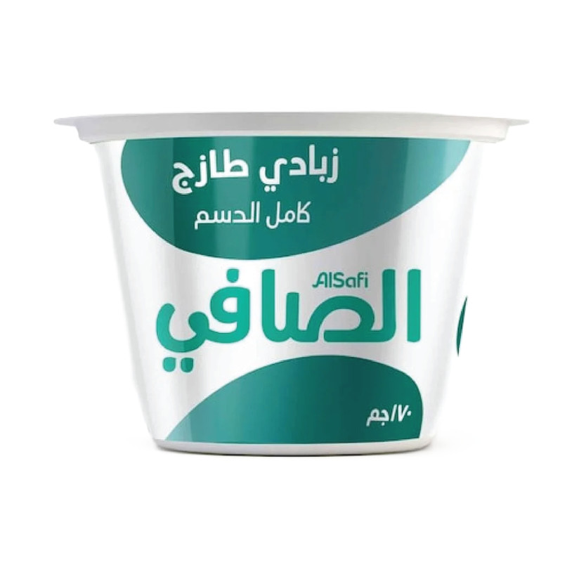 70151-حبة زبادي الصافي كامل الدسم 170 جم - الصورة 1