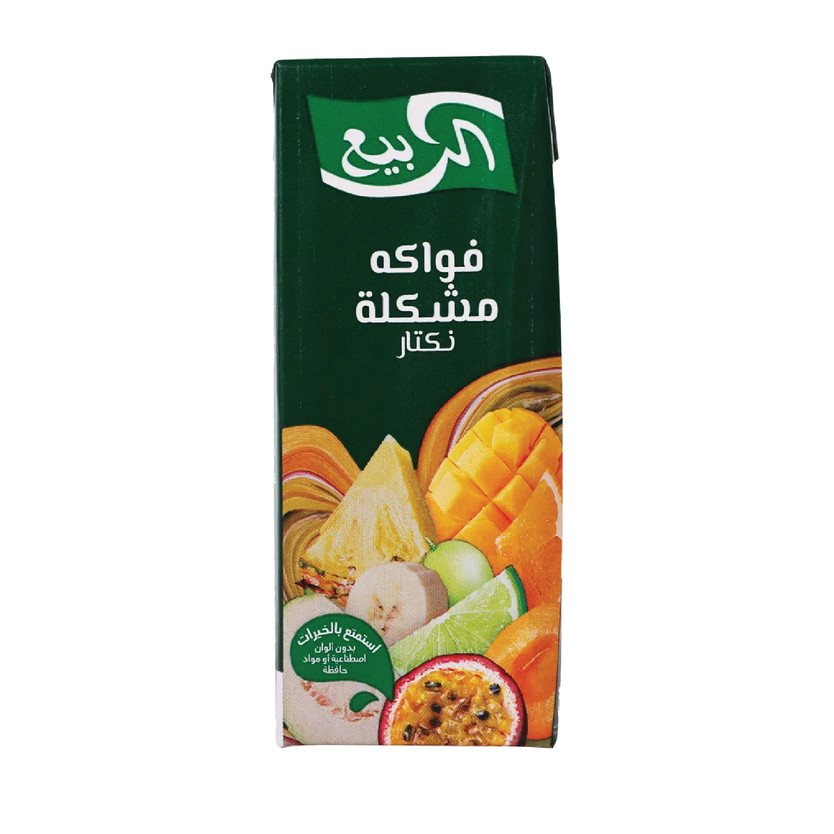 70302-حبة AL RABIE NECTAR FRUIT COKTAIL DRINK 18*330 ML - Image 1