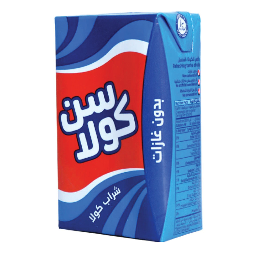 70314-حبة عصير سن كولا كبير 250 مل - الصورة 1