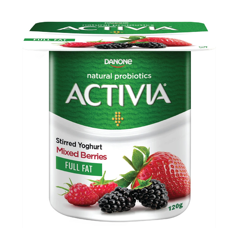 70508-حبة YOGURT ACTIVIA FF BERRY 120 GM - Image 1